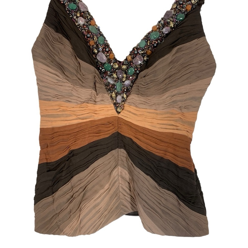Vintage Mandalay Silk Top Size 6 NEW - Picture 4 of 10